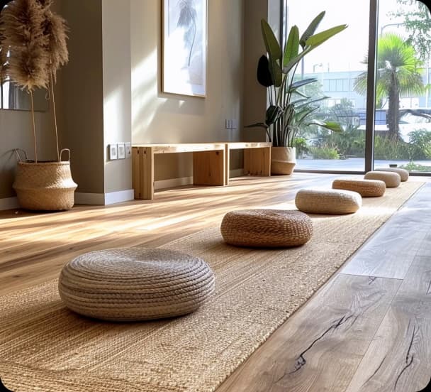 Wellness space interior